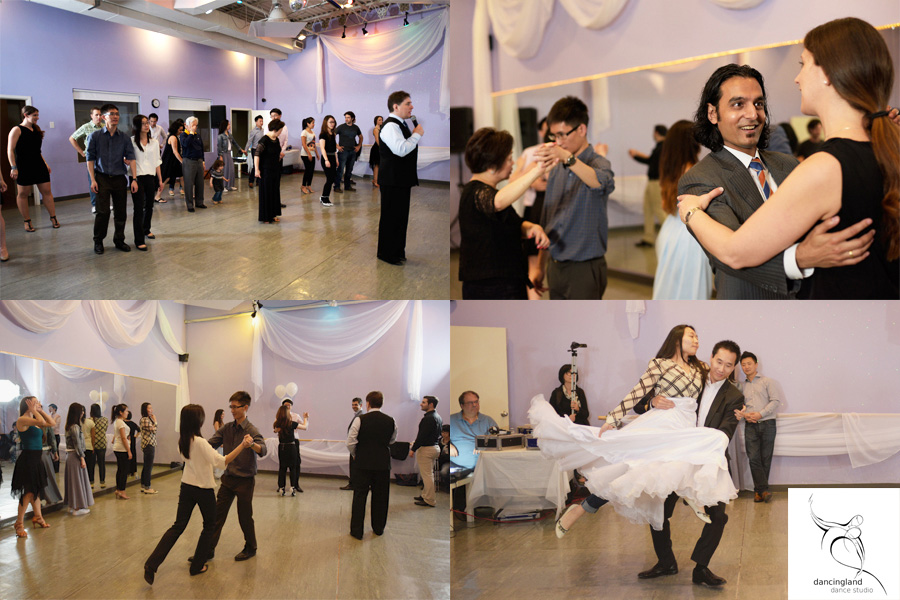 social ballroom dance party