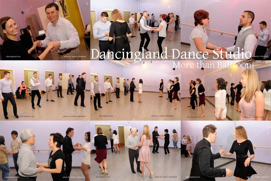 ballroom dance pesrty at the dancingland dance studio