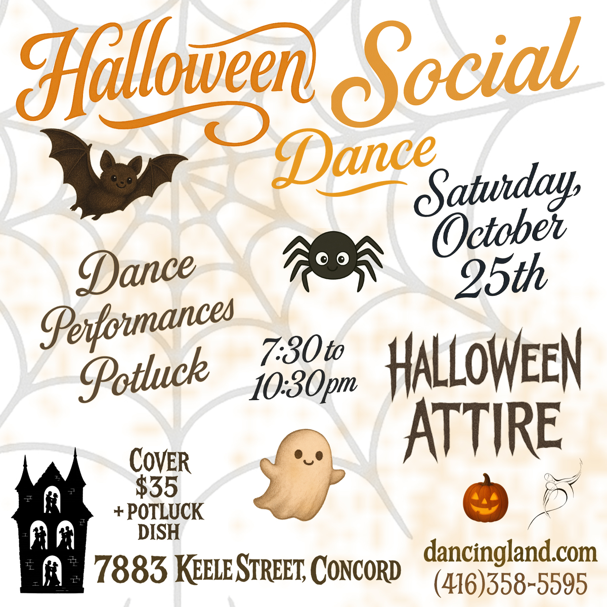 Halloween dance social at dancingland